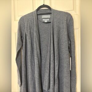 NWT Women’s Dark Gray Dress Size Small Pure Extra Fine Merino Long Sleeve Dress